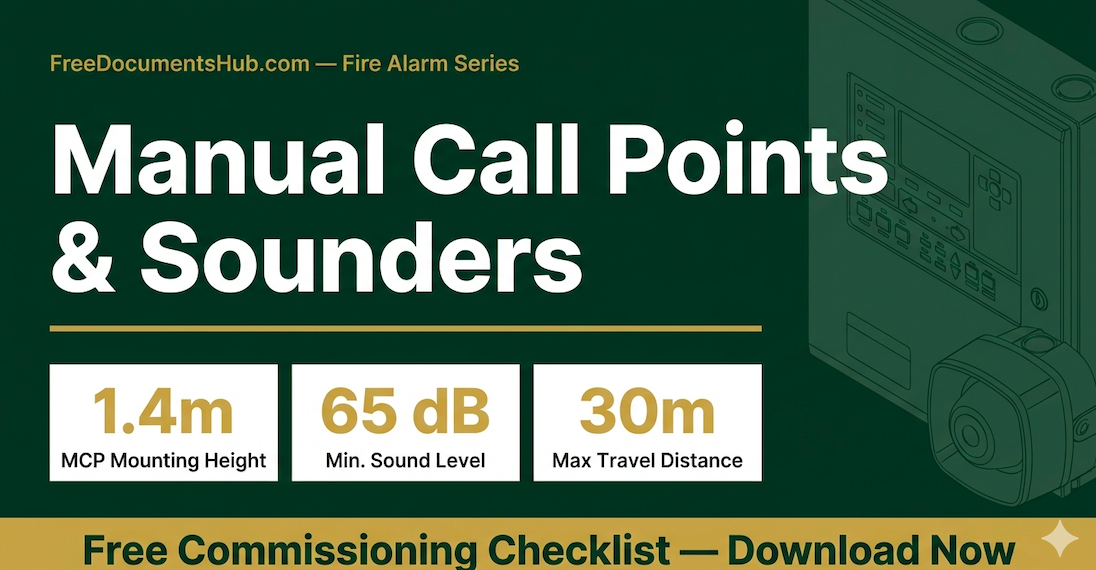 Manual Call Points and Sounders Complete Guide for Engineers