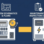 Gas detection, fire alarm, UPS and battery bank document package templates